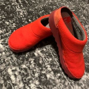 Dansko Lucie Wool blend geometric clogs size 37